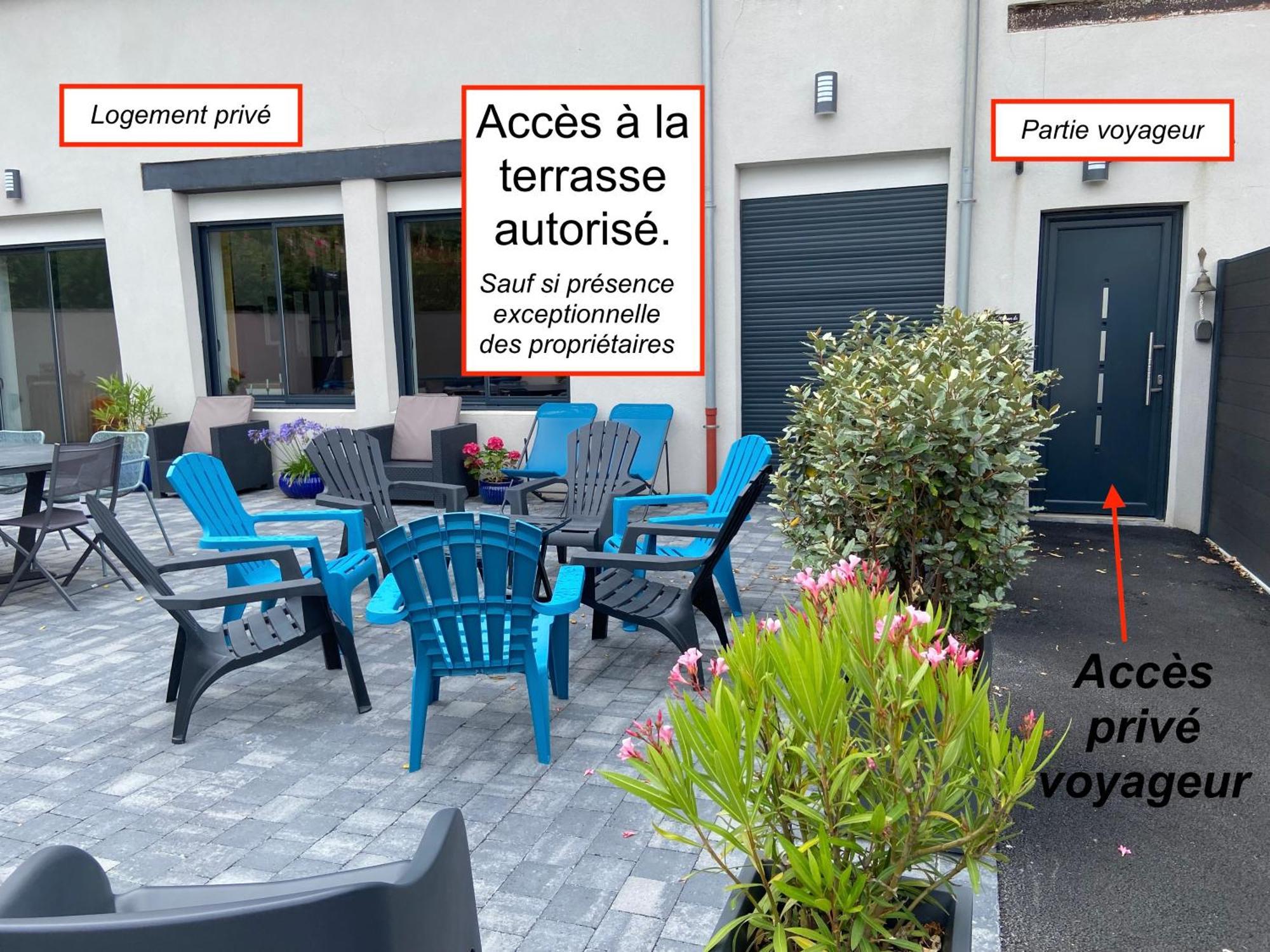 Chambre Tout Confort Avec Commodites Espace Repas Wifi Parking Wimereux Bagian luar foto